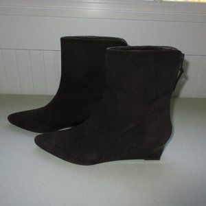 Stuart Weitzman brown suede ankle boots, 6 1/2